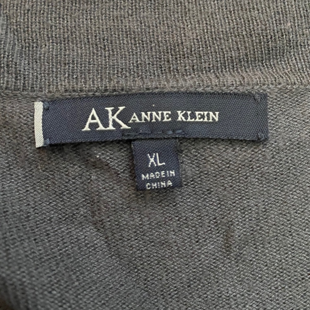 Gray cardigan